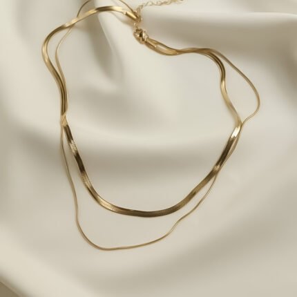 انسيال سلسلة يد استانلس خاتم دهب فضة حلق مجوهرات اكسسوارات