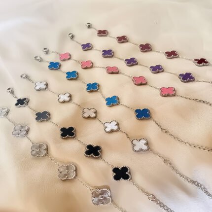 انسيال سلسلة يد استانلس خاتم دهب فضة حلق مجوهرات اكسسوارات