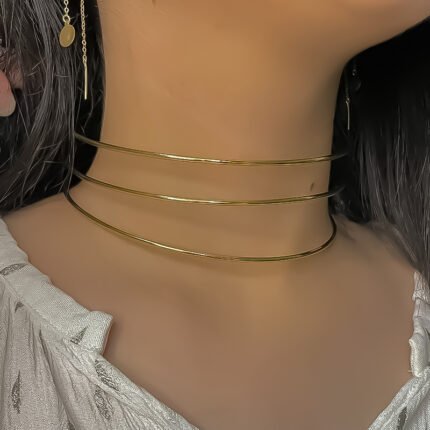 انسيال سلسلة يد استانلس خاتم دهب فضة حلق مجوهرات اكسسوارات