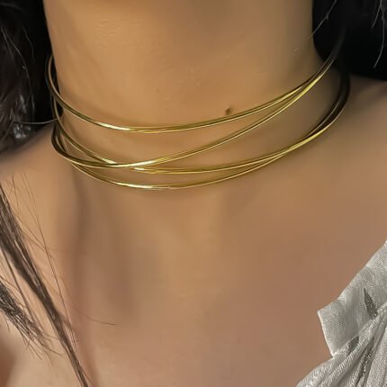 انسيال سلسلة يد استانلس خاتم دهب فضة حلق مجوهرات اكسسوارات