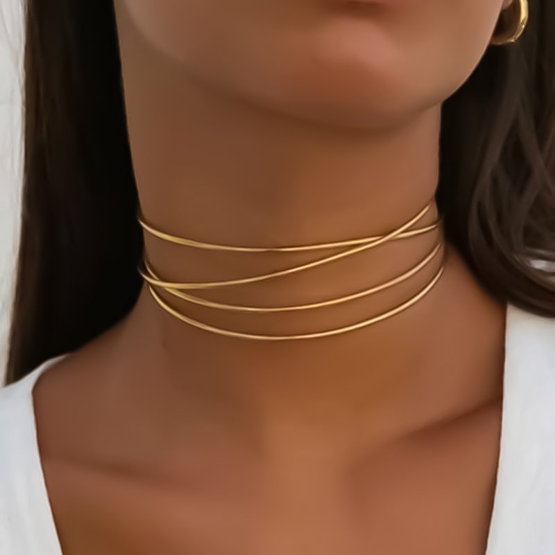 انسيال سلسلة يد استانلس خاتم دهب فضة حلق مجوهرات اكسسوارات