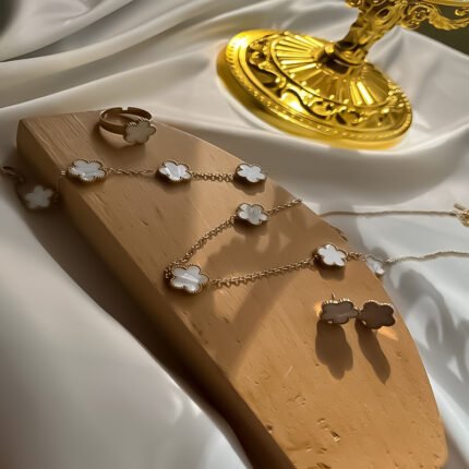 انسيال سلسلة يد استانلس خاتم دهب فضة حلق مجوهرات اكسسوارات