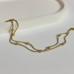 انسيال سلسلة يد استانلس خاتم دهب فضة حلق مجوهرات اكسسوارات