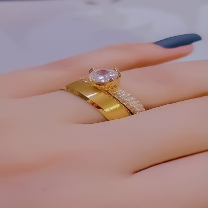 انسيال سلسلة يد استانلس خاتم دهب فضة حلق مجوهرات اكسسوارات