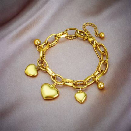 انسيال سلسلة يد استانلس خاتم دهب فضة حلق مجوهرات اكسسوارات