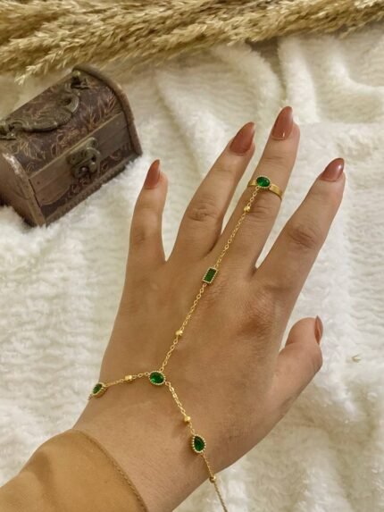 انسيال سلسلة يد استانلس خاتم دهب فضة حلق مجوهرات اكسسوارات