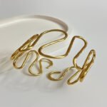 انسيال سلسلة يد استانلس خاتم دهب فضة حلق مجوهرات اكسسوارات