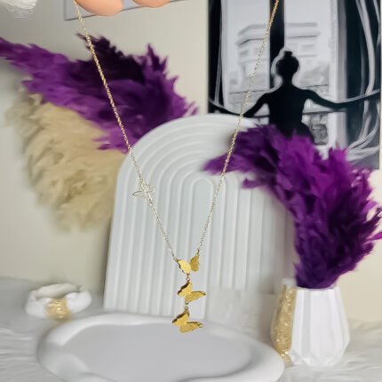 انسيال سلسلة يد استانلس خاتم دهب فضة حلق مجوهرات اكسسوارات