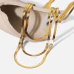 انسيال سلسلة يد استانلس خاتم دهب فضة حلق مجوهرات اكسسوارات