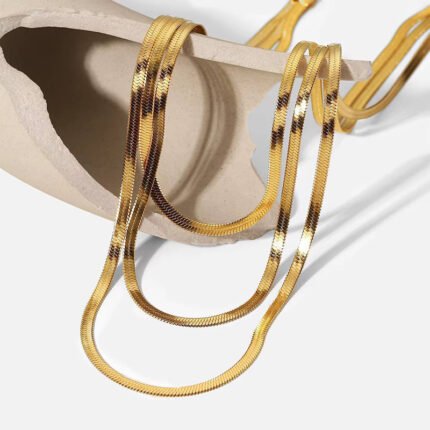 انسيال سلسلة يد استانلس خاتم دهب فضة حلق مجوهرات اكسسوارات