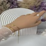 انسيال سلسلة يد استانلس خاتم دهب فضة حلق مجوهرات اكسسوارات