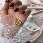 انسيال سلسلة يد استانلس خاتم دهب فضة حلق مجوهرات اكسسوارات