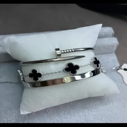 انسيال سلسلة يد استانلس خاتم دهب فضة حلق مجوهرات اكسسوارات