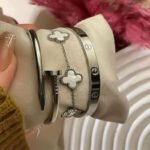 انسيال سلسلة يد استانلس خاتم دهب فضة حلق مجوهرات اكسسوارات