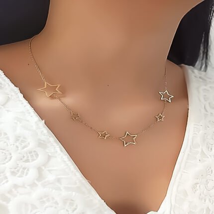 انسيال سلسلة يد استانلس خاتم دهب فضة حلق مجوهرات اكسسوارات