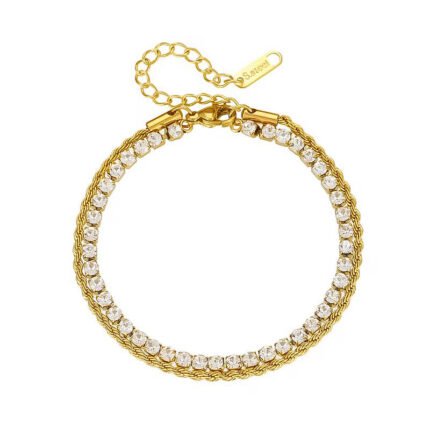 انسيال سلسلة يد استانلس خاتم دهب فضة حلق مجوهرات اكسسوارات