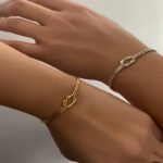 انسيال سلسلة يد استانلس خاتم دهب فضة حلق مجوهرات اكسسوارات