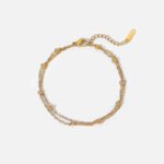 انسيال سلسلة يد استانلس خاتم دهب فضة حلق مجوهرات اكسسوارات