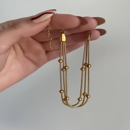 انسيال سلسلة يد استانلس خاتم دهب فضة حلق مجوهرات اكسسوارات