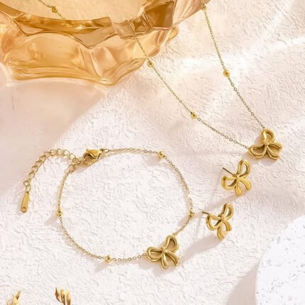 انسيال سلسلة يد استانلس خاتم دهب فضة حلق مجوهرات اكسسوارات