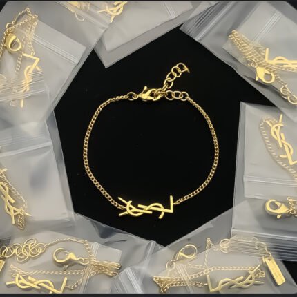 انسيال سلسلة يد استانلس خاتم دهب فضة حلق مجوهرات اكسسوارات