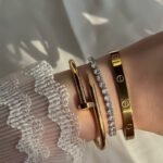 انسيال سلسلة يد استانلس خاتم دهب فضة حلق مجوهرات اكسسوارات