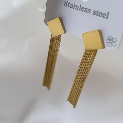 انسيال سلسلة يد استانلس خاتم دهب فضة حلق مجوهرات اكسسوارات