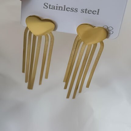 انسيال سلسلة يد استانلس خاتم دهب فضة حلق مجوهرات اكسسوارات