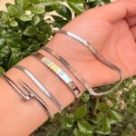 انسيال سلسلة يد استانلس خاتم دهب فضة حلق مجوهرات اكسسوارات