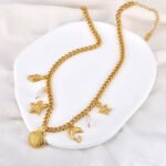 انسيال سلسلة يد استانلس خاتم دهب فضة حلق مجوهرات اكسسوارات