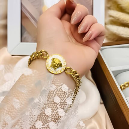 انسيال سلسلة يد استانلس خاتم دهب فضة حلق مجوهرات اكسسوارات