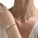 انسيال سلسلة يد استانلس خاتم دهب فضة حلق مجوهرات اكسسوارات