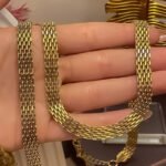 انسيال سلسلة يد استانلس خاتم دهب فضة حلق مجوهرات اكسسوارات