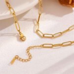 انسيال سلسلة يد استانلس خاتم دهب فضة حلق مجوهرات اكسسوارات