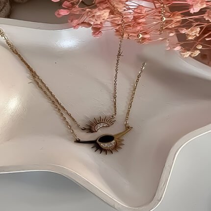 انسيال سلسلة يد استانلس خاتم دهب فضة حلق مجوهرات اكسسوارات