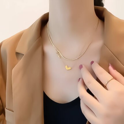 انسيال سلسلة يد استانلس خاتم دهب فضة حلق مجوهرات اكسسوارات