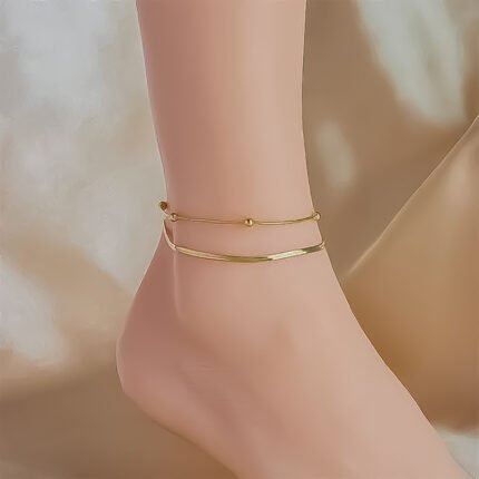 انسيال سلسلة يد استانلس خاتم دهب فضة حلق مجوهرات اكسسوارات