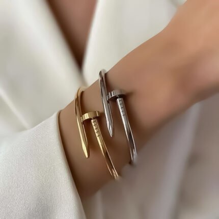 انسيال سلسلة يد استانلس خاتم دهب فضة حلق مجوهرات اكسسوارات