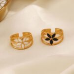 انسيال سلسلة يد استانلس خاتم دهب فضة حلق مجوهرات اكسسوارات