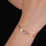 انسيال سلسلة يد استانلس خاتم دهب فضة حلق مجوهرات اكسسوارات