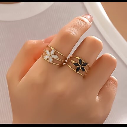 انسيال سلسلة يد استانلس خاتم دهب فضة حلق مجوهرات اكسسوارات