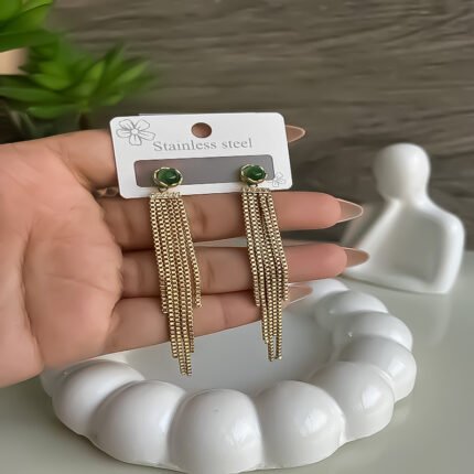 انسيال سلسلة يد استانلس خاتم دهب فضة حلق مجوهرات اكسسوارات