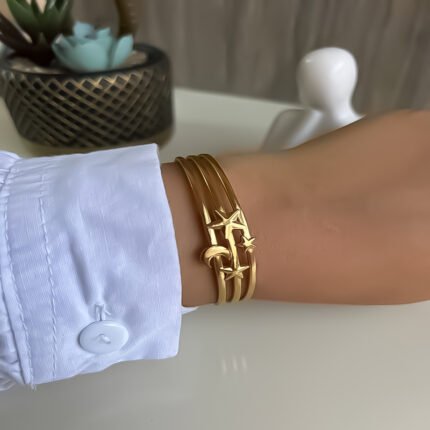 انسيال سلسلة يد استانلس خاتم دهب فضة حلق مجوهرات اكسسوارات