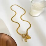 انسيال سلسلة يد استانلس خاتم دهب فضة حلق مجوهرات اكسسوارات