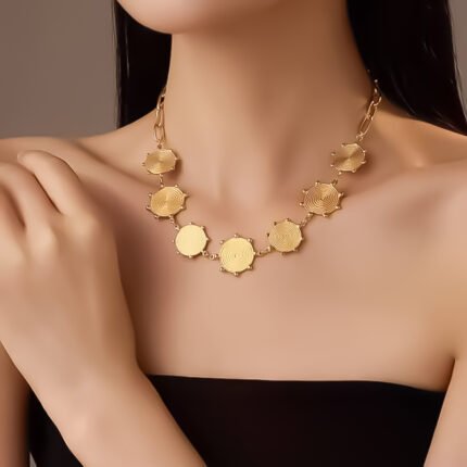 انسيال سلسلة يد استانلس خاتم دهب فضة حلق مجوهرات اكسسوارات