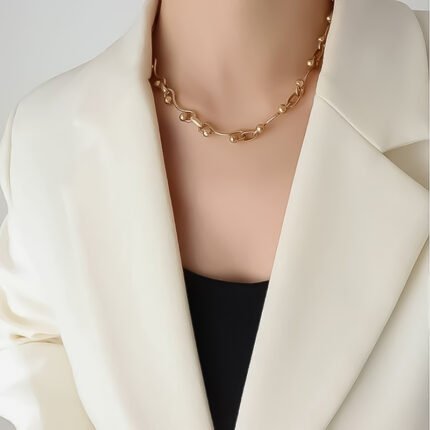 انسيال سلسلة يد استانلس خاتم دهب فضة حلق مجوهرات اكسسوارات