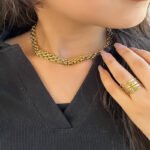 انسيال سلسلة يد استانلس خاتم دهب فضة حلق مجوهرات اكسسوارات