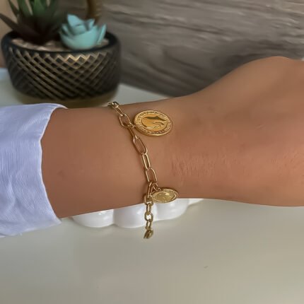 انسيال سلسلة يد استانلس خاتم دهب فضة حلق مجوهرات اكسسوارات