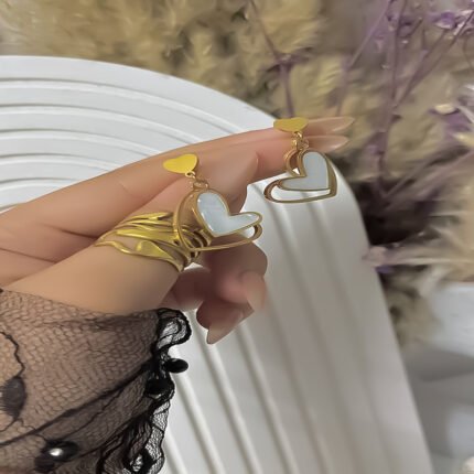 انسيال سلسلة يد استانلس خاتم دهب فضة حلق مجوهرات اكسسوارات