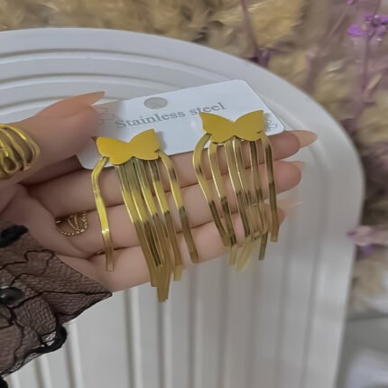 انسيال سلسلة يد استانلس خاتم دهب فضة حلق مجوهرات اكسسوارات